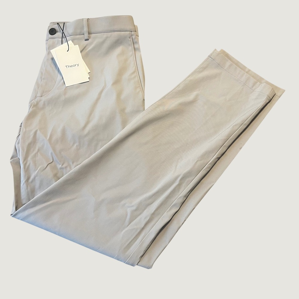 NWT Theory Men's 36 Zaine SW Neoteric Pants Winter Sky Grey F0877210